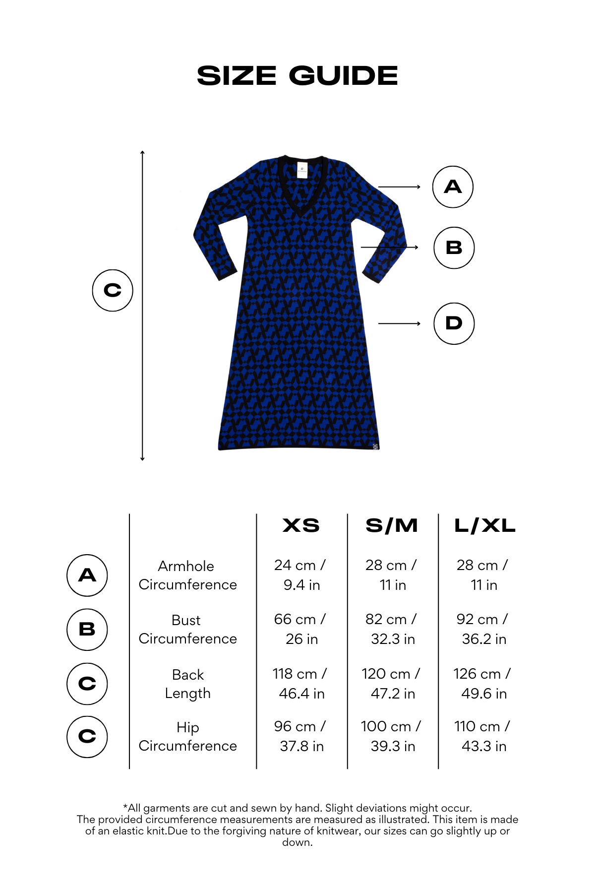 Cobalt V-Neck Dress