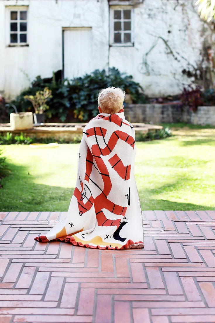 Mini Blanket - Tiger-Tiger x Renée Rossouw