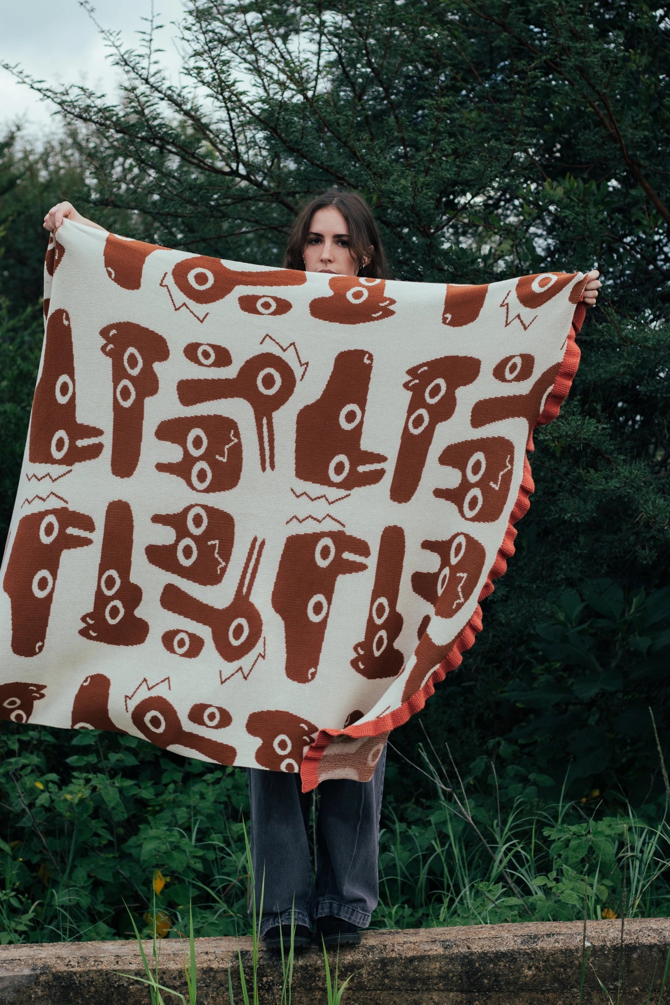 Crazy Creatures Midi Blanket