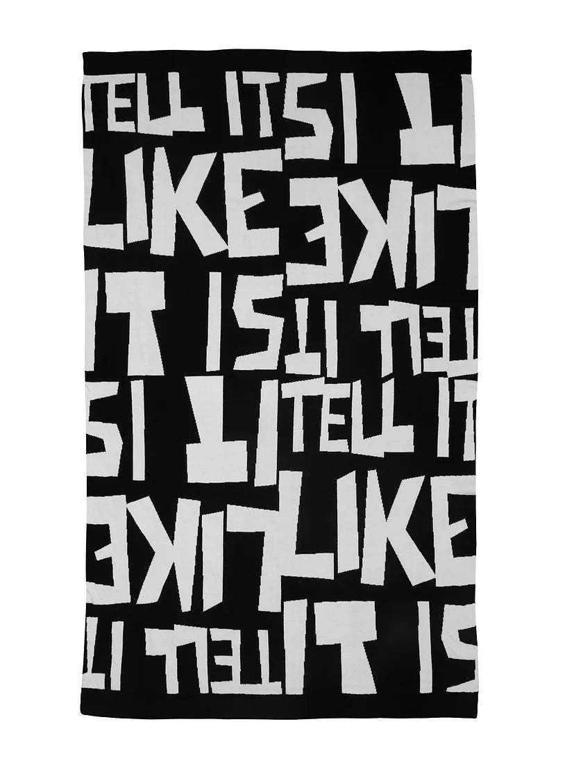 Young Designer Throw - Tell It Like It Is by Bevan Lennox