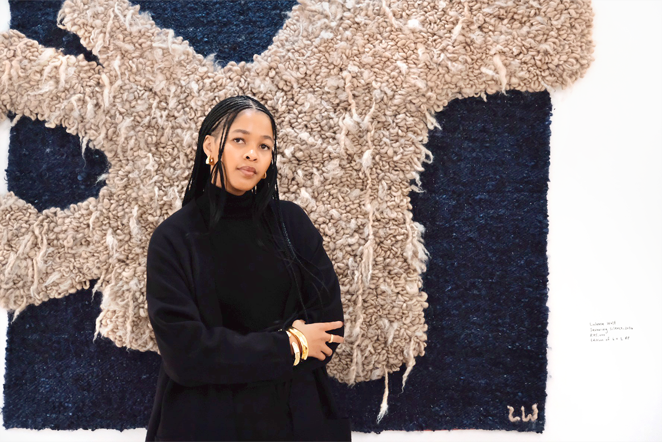 Textile Art - Savouring Silence x Lulama Wolf