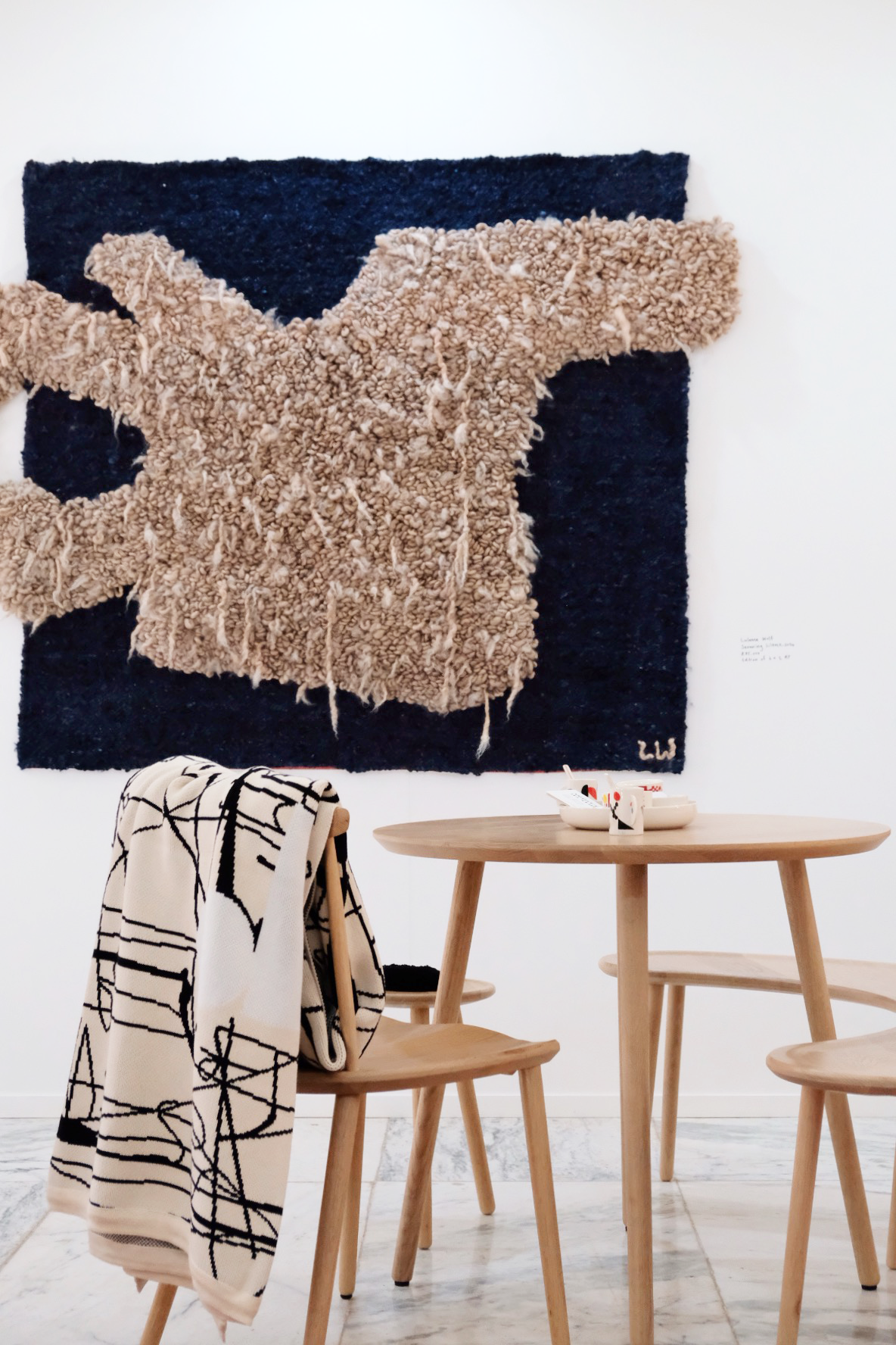 Textile Art - Savouring Silence x Lulama Wolf