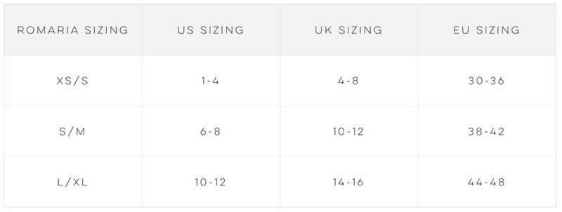 SIZE GUIDE