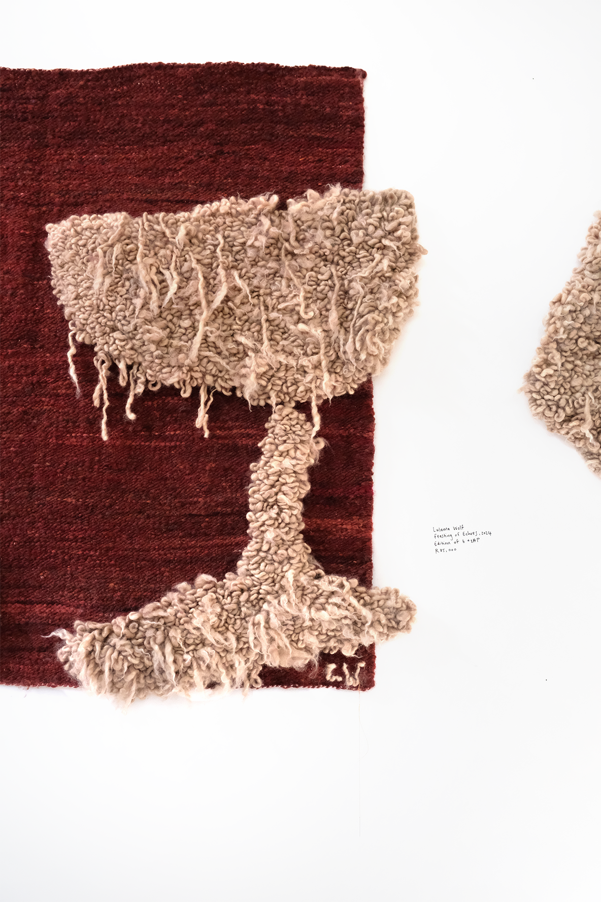 Textile Art - Feasting of Echoes x Lulama Wolf