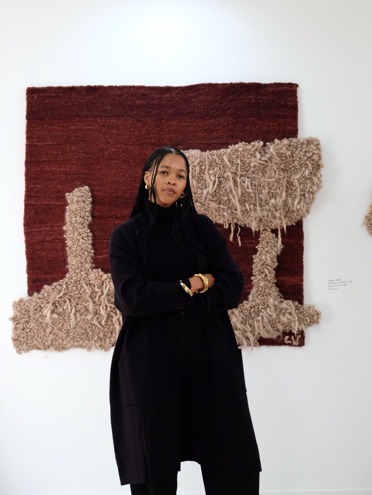 Textile Art - Feasting of Echoes x Lulama Wolf