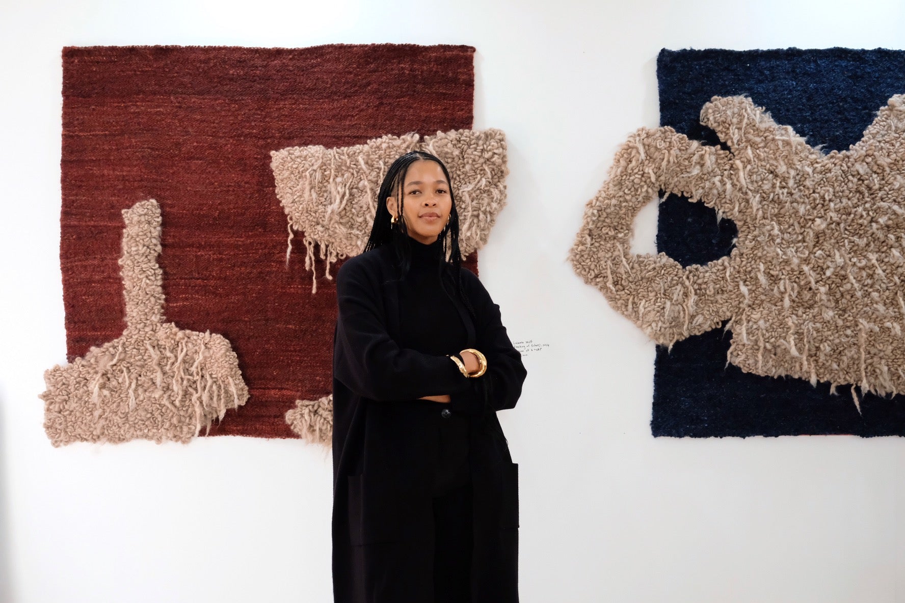 Textile Art - Feasting of Echoes x Lulama Wolf