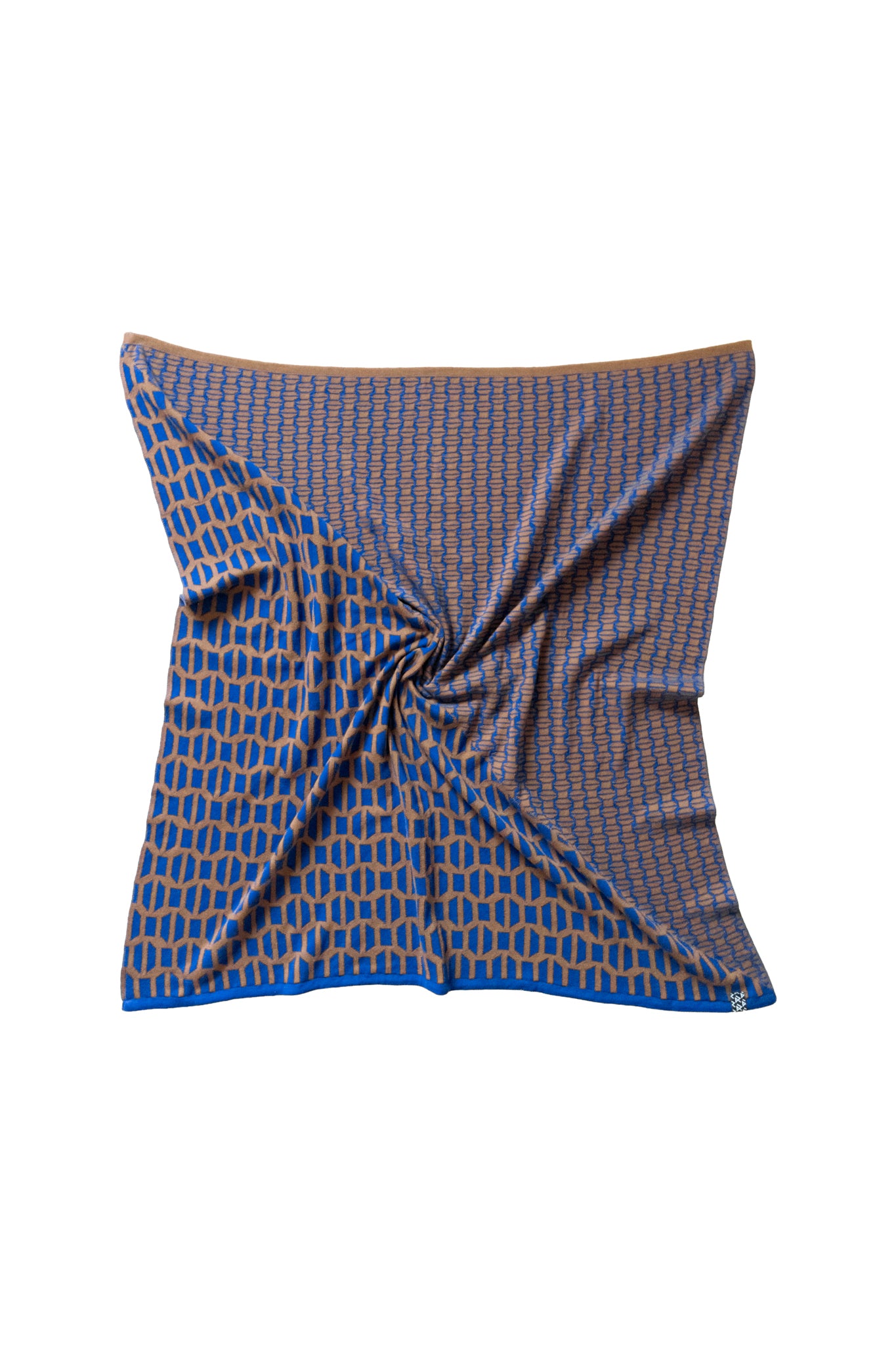 Two-Tone Square Scarf