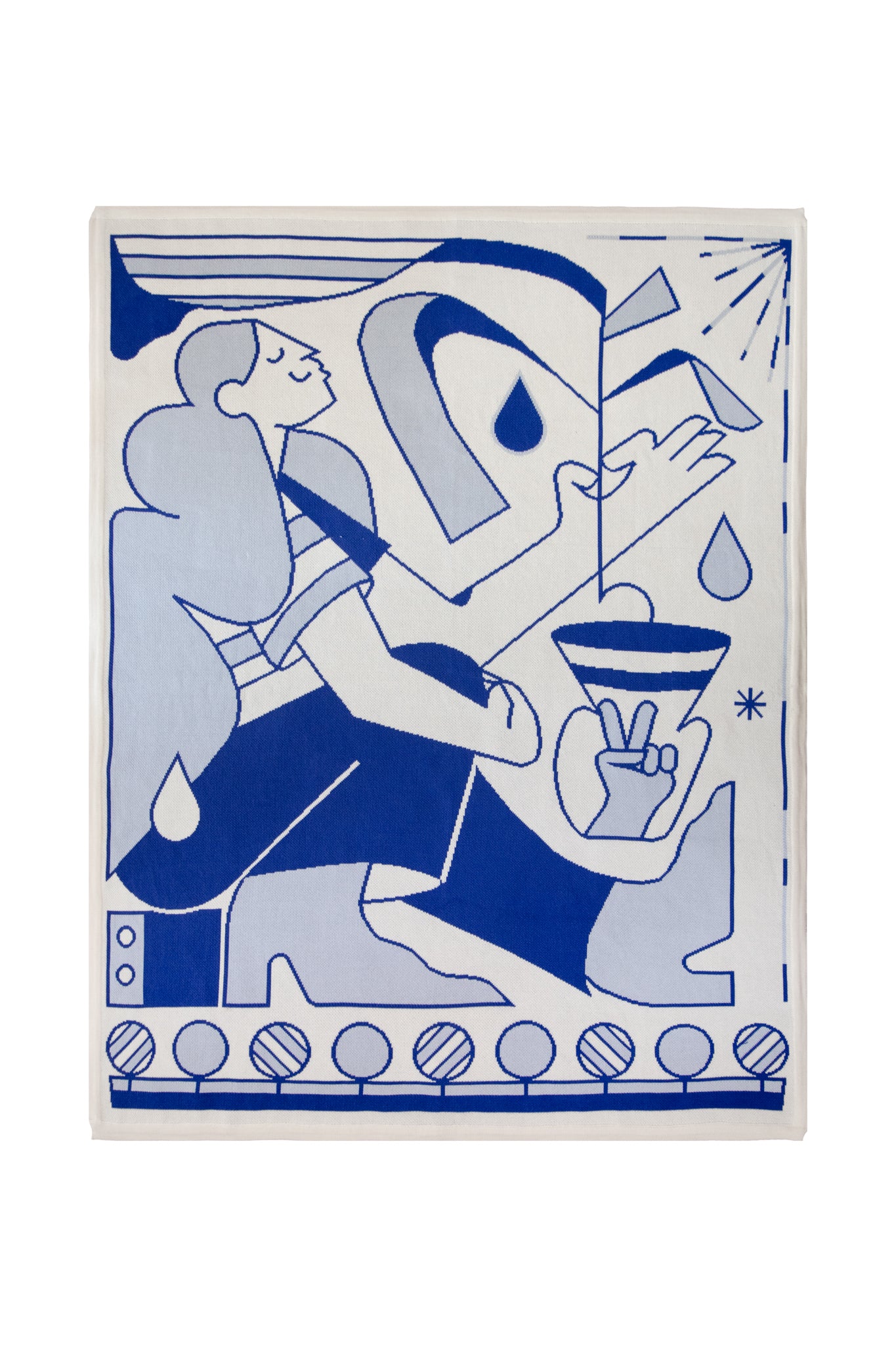 Artist Designed Blanket - From Her Vase x Russell Abrahams