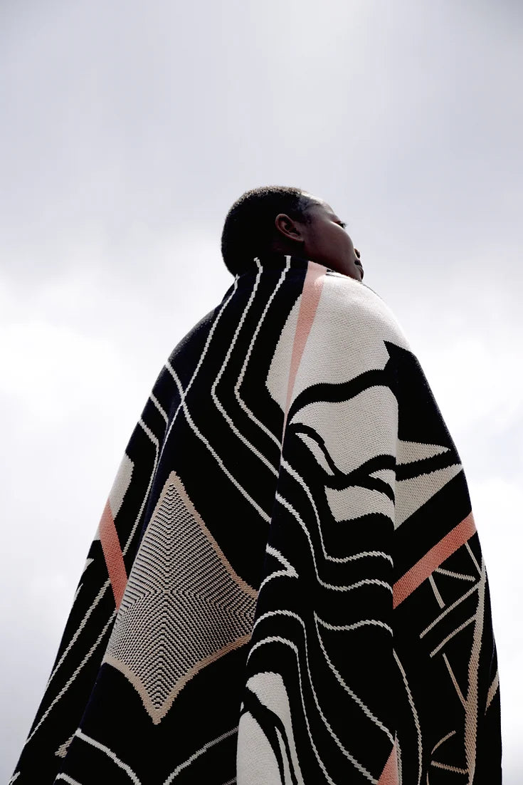 Artist Designed Blanket - Lulasclan for Kruger Shalati