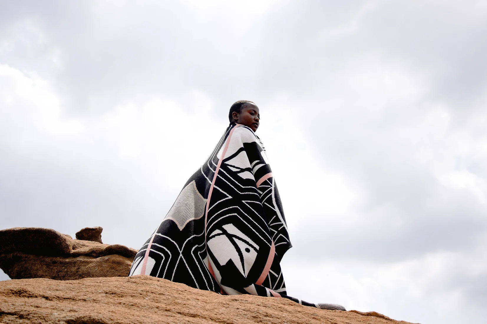 Artist Designed Blanket - Lulasclan for Kruger Shalati